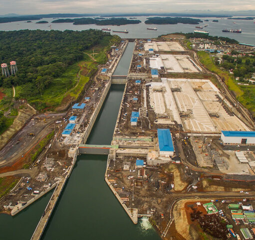 Panama Canal finished
