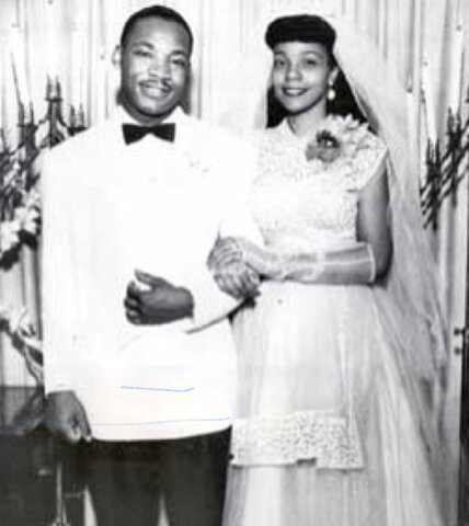 King Marries Coretta Scott