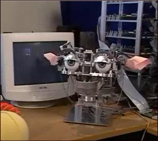 Kismet creado para observar expresiones faciales/emociones.