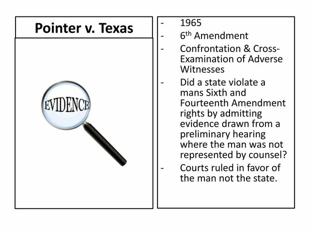 Pointer v. Texas