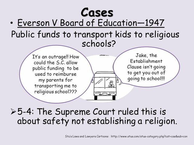 Everson v. Board of Education of the Township of Ewing