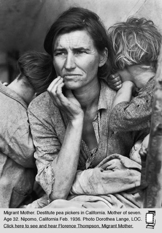 Dust Bowl Forces Farmers to Migrate Out of Great Plains