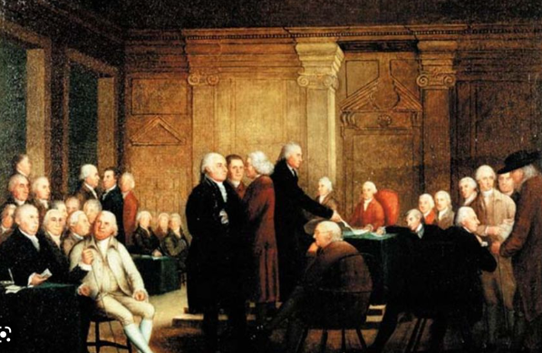 Declaration of Independence signed
