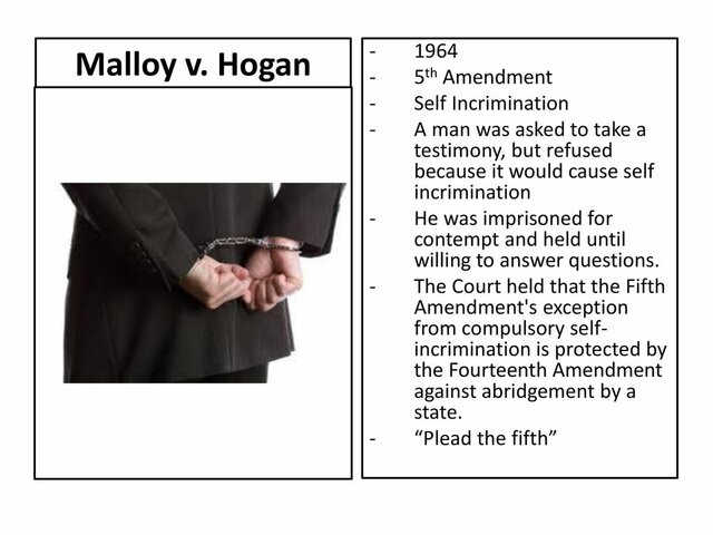 Malloy v. Hogan