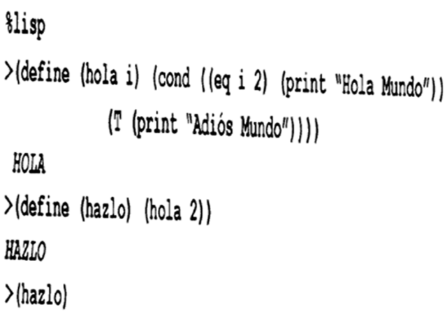 Lenguaje Lisp