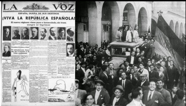 Proclamación de la segunda república