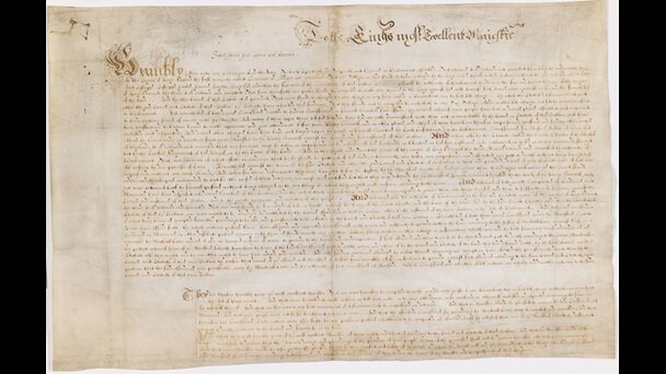 Petition of Right signed