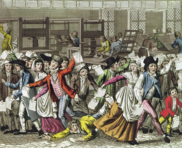 Rétablissement de la censure de la presse