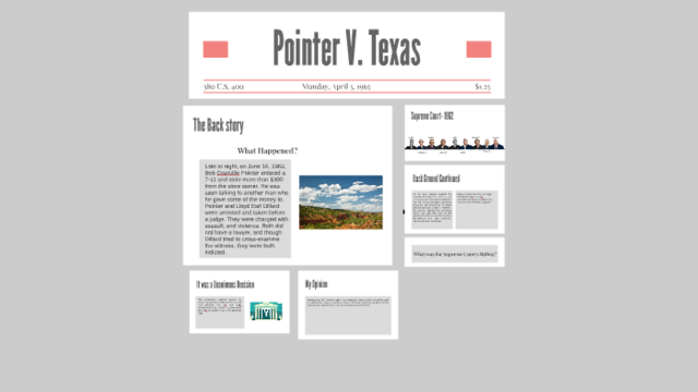 Pointer v. Texas