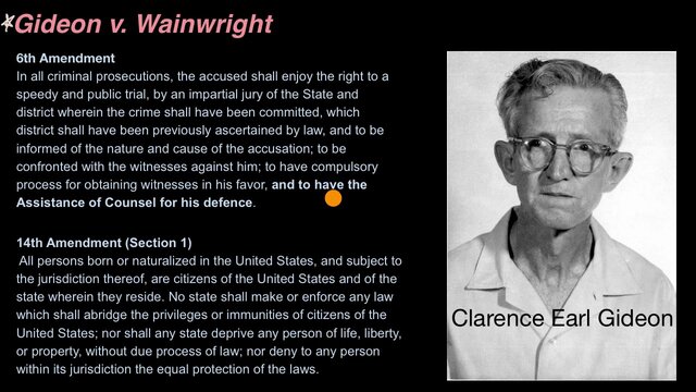 Gideon v. Wainwright