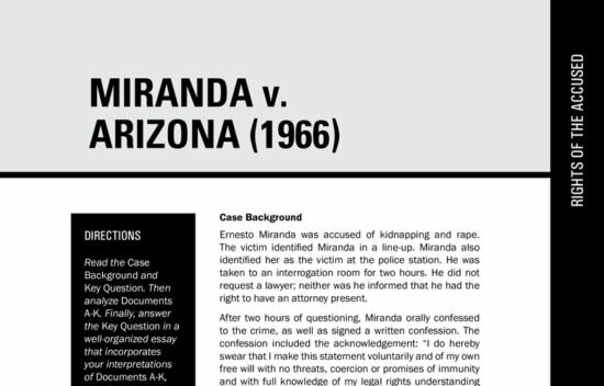 Miranda v. Arizona