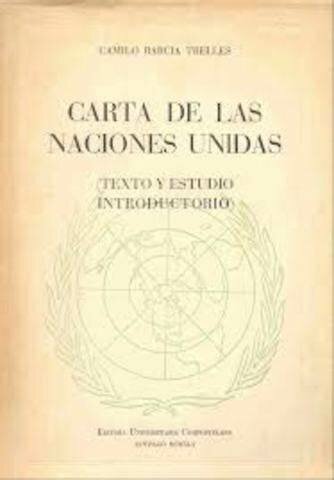 CARTA FUNDACIONAL DE LA O.N.U,