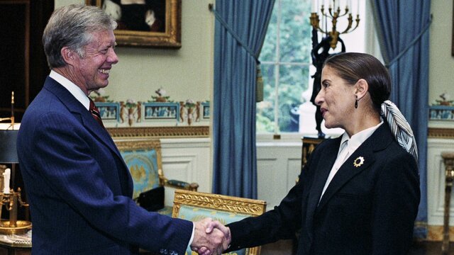 RBG is Appointed to the U.S. Court of Appeals