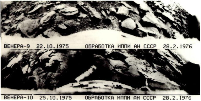 Naves soviéticas Venera 9 y 10