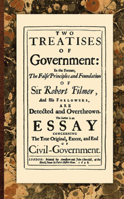 John Locke publishes “Two Treaties of Government”