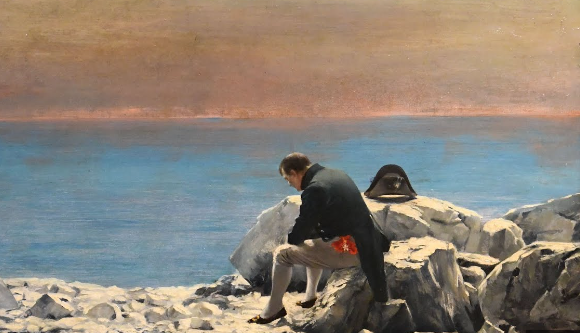Napoleon exiled to St. Helena