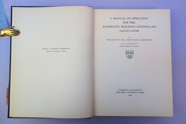 The First Computer Manual