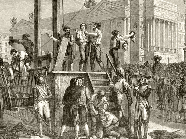 Robespierre és a jakobinusok diktatúrája