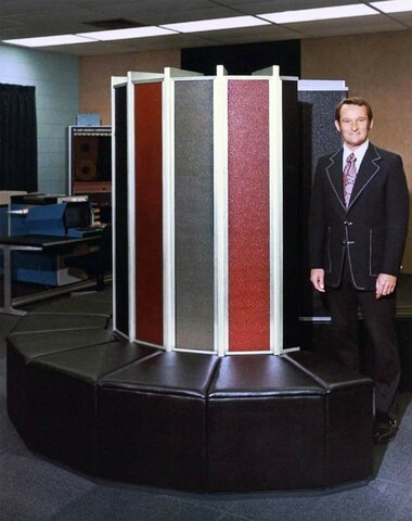 Seymour Cray Creates Cray-1