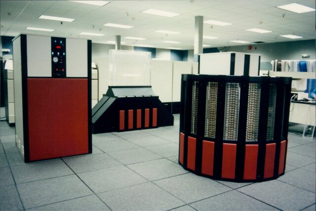 Seymour Cray creates the Cray -2, pushing for more speed.