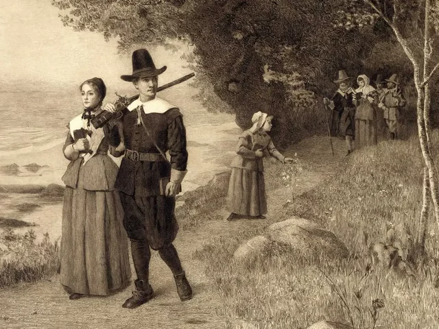 Pilgrims landed at Plymouth.