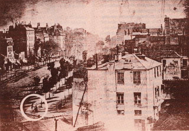 Niepce amd Daguerre improved the short exposure time (30 minutes)