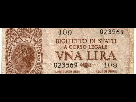 LA NASCITA DELLA LIRA