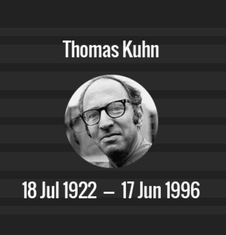 The death of Thomas Kuhn