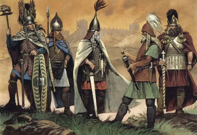 Establecimiento de los Bárbaros en el suelo Romano Occidental