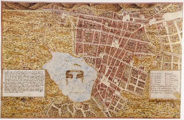 Primer plano de La Laguna