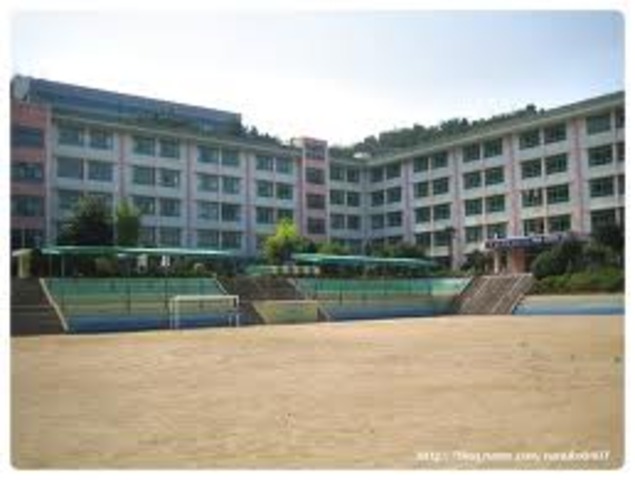 First day in Lower school (Busan, South Korea)