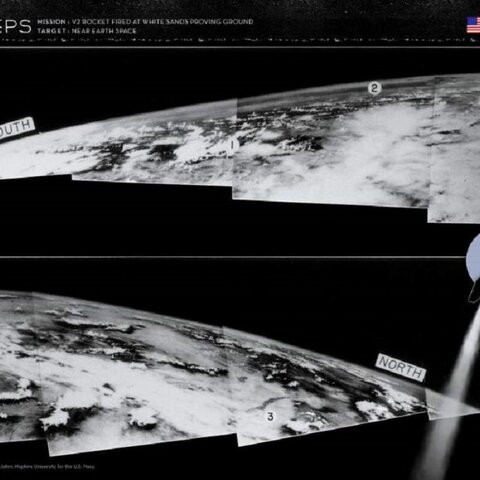 Primera foto tomada desde el espacio