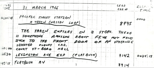 Samson and the New York Subway Riding Committee