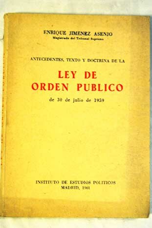Ley de Orden Público