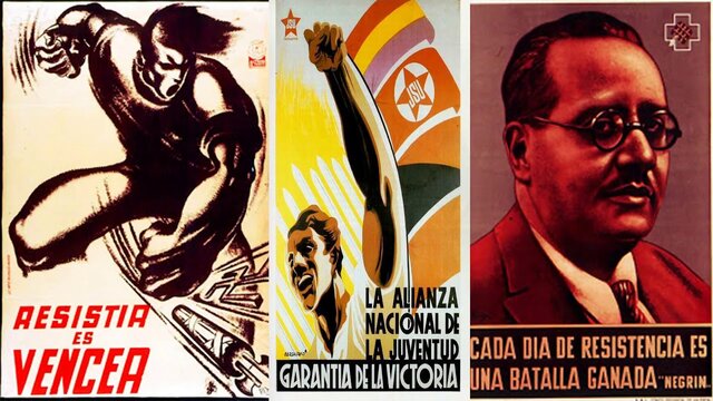 Juan Negrín sustituye a Largo caballero en el gobierno.