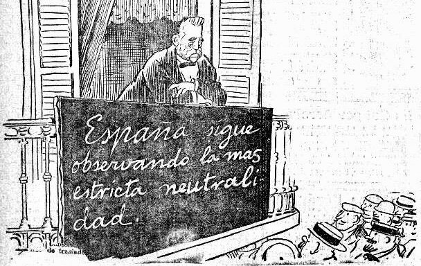 Neutralidad d e España en la Primera Guerra Mundial