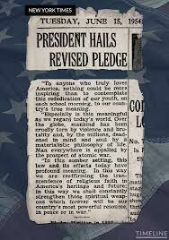 2-40 "Under God" added to pledge