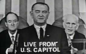 Lyndon Johnson's "We Shall Overcome" speech