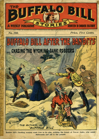 Introduction of Buffalo Bill Dime Novels