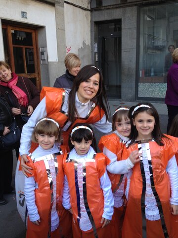 Carnaval a l’escola amb les meves amigues.