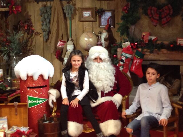 Última vegada que vaig anar a veure a Papa Noel.