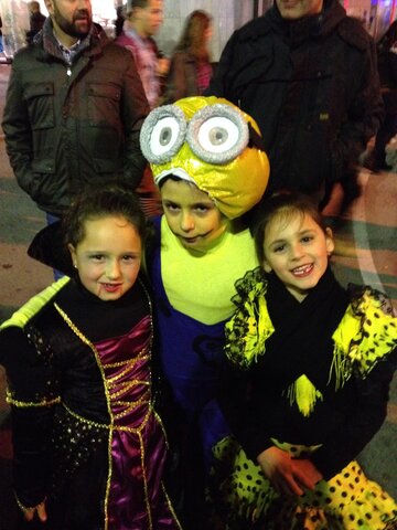 L’any que vam guanyar un concurs de disfresses amb les meves cosines.
