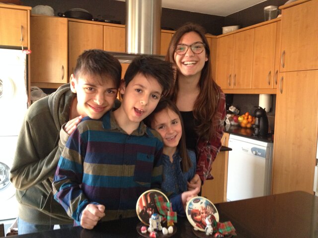 Última mona a casa de la meva tieta.