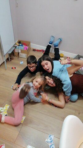 Visita sorpresa dels cosins del poble