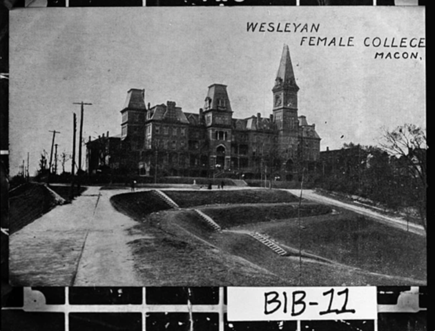Wesleyan (Macon, Georgia) becomes the first women's college in the world