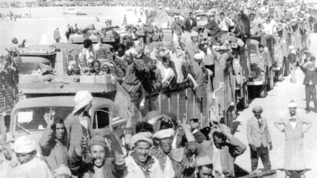 Entrega del Sahara a Marruecos y  Mauritania