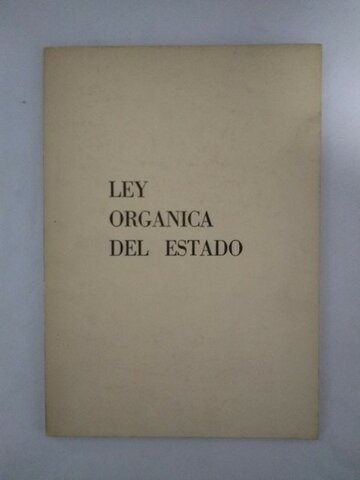 Ley Orgánica del Estado