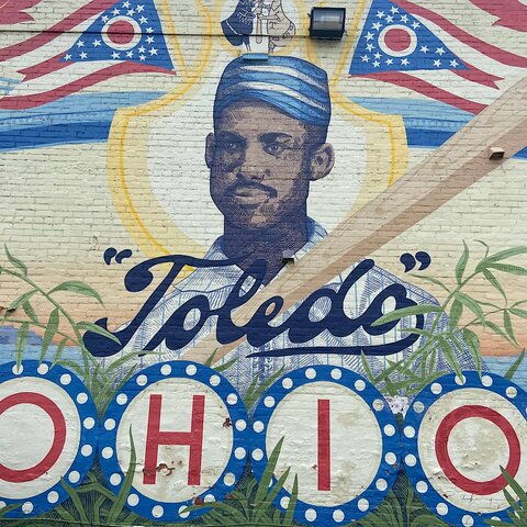 Moses Fleetwood Walker signs with the Toledo Blue Stockings of the American Association
