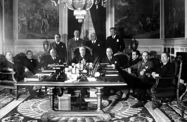 Nuevo gobierno en Madrid (José Giral)