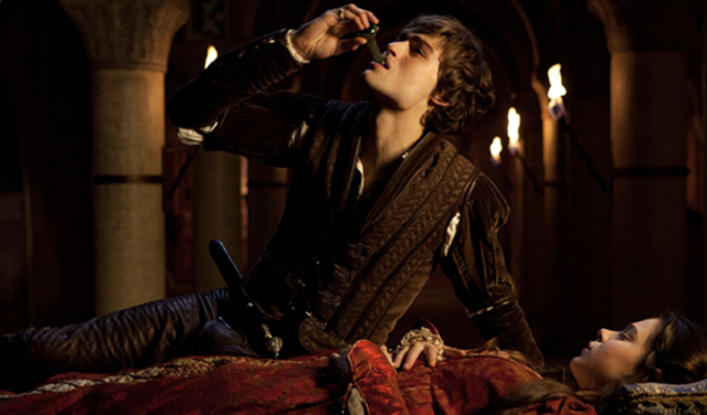 After Paris die, Romeo suicided